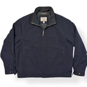 PACIFIC TRAIL Black Performance Jacket Zip Front Quilted Lining